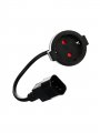 Кабель-переходник UPS->розетка VCOM (IE-320 C14 to Socket Type-F) 3Gx0,75mm VDE
