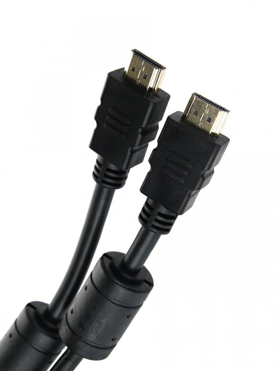 Кабель HDMI 19M/M+2 фильтра 1.4V+3D/Ethernet iOpen (Aopen/Qust) <ACG511D-10M> 10m
