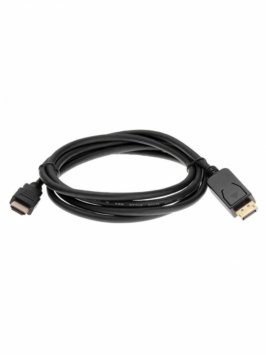 Кабель-переходник DisplayPort M-> HDMI M 1.8m iOpen (Aopen/Qust) <ACG494-1.8M>