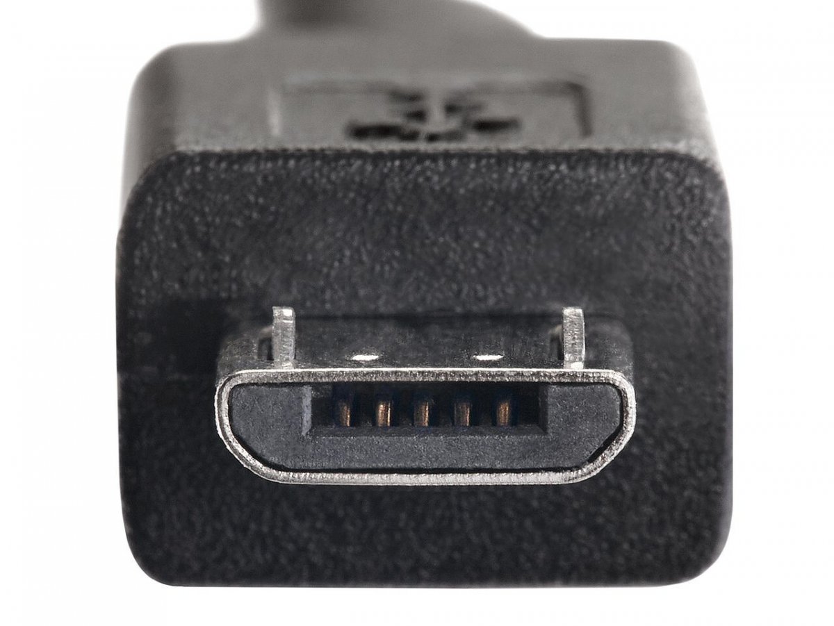 Кабель TV-COM USB 2.0 A to micro-B (1.8 м) черный