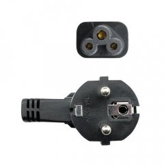 Кабель питания VCOM для ноутбуков 1.8М 3G0.5mm 220V (CE022-CU) VDE стандарт