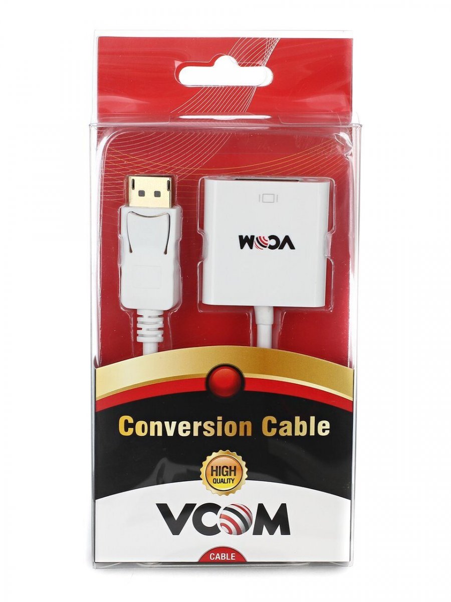 Кабель-переходник DisplayPort M to DVI F 0.15м VCOM