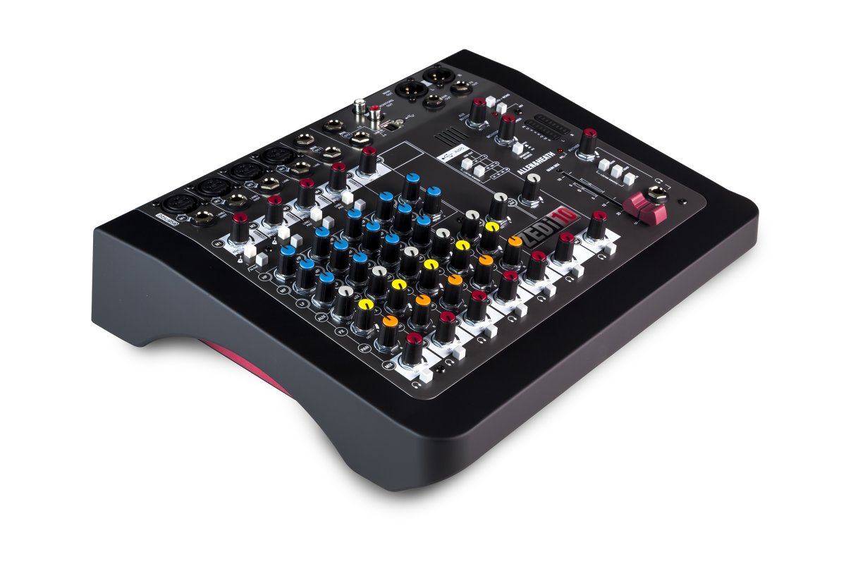 Гибридный компактный аналогово-цифровой микшерный пульт Allen&Heath ZEDi-10