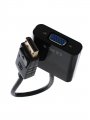 Кабель-переходник DP --> VGA-F 0,2m , Telecom (TA522)