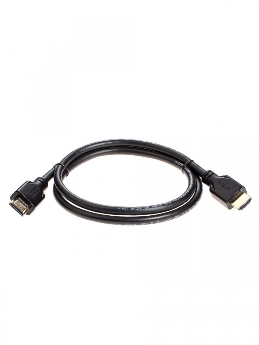 Кабель HDMI 19M/M,ver. 2.1, 8K@60 Hz 1m Telecom <TCG255-1M>