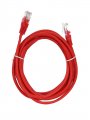 Патчкорд литой iOpen (Aopen/Qust) UTP кат.5е 3м красный <ANP511_3M_R>