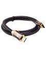 Кабель HDMI 19M/M,ver. 2.1, 8K@60 Hz 1.5m метал разъемы, нейлоновая оплетка Telecom <TCG300-1.5M>