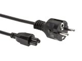Кабель питания для ноутбуков 1.8m, 3-pin, с заземлением, 220V (Европейский стандарт)