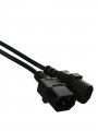 Кабель монитор - компьютер 220V (UPS -> устройство) VCOM  3G*0.5mm (CE001-CU)1.8м