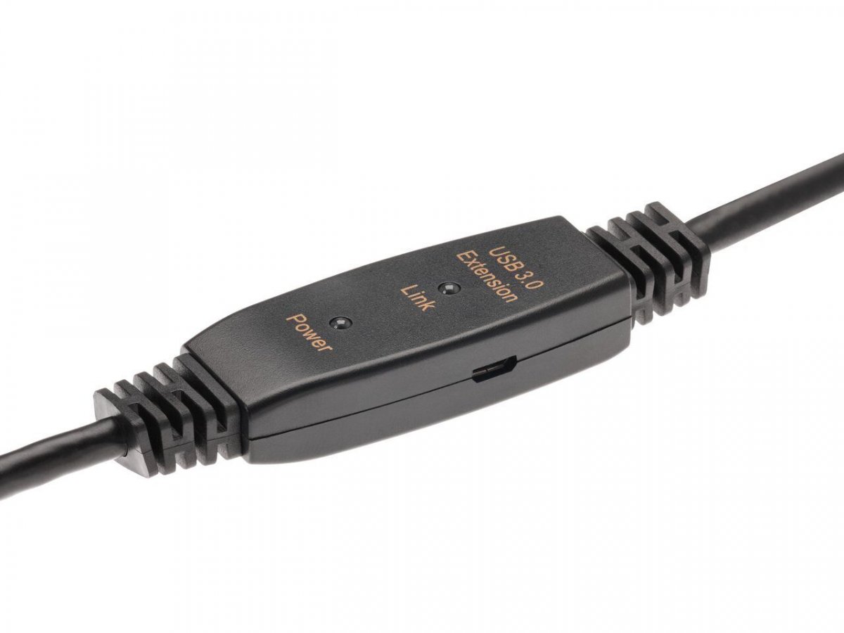 Кабель-адаптер USB3.0-repeater, удлинительный активный <Am-->Af> 10м iOpen (Aopen/Qust)<ACU827A-10M>