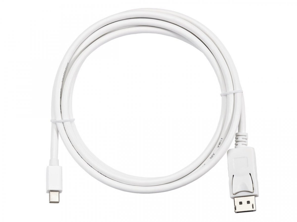 Кабель  Mini DP M <--> DP M  4K*60Hz 1.2V  1,8м Telecom (TA681-1.8M)