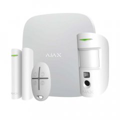 Стартовый комплект охранной сигнализации Ajax StarterKit Cam Plus (белый)