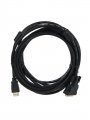 Кабель Telecom HDMI to DVI (19M -19M) CCS, 2 фильтра, 5м , с позолоченными контактами