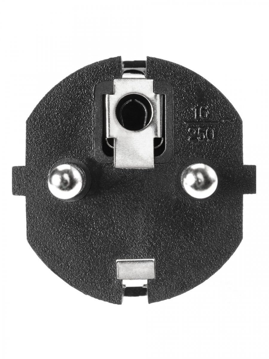 Кабель компьютер-розетка 220V EURO VDE 3G*1.0mm2 TELECOM TE021-CU 1,8м