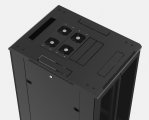 Шкаф напольный 19", 42U Hyperline TTB-4282-DD-RAL9004