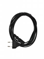 Кабель для аудио-видео техники IEC-320-C7--розетка 220V, 2-pin, 3 м, медь, VCOM