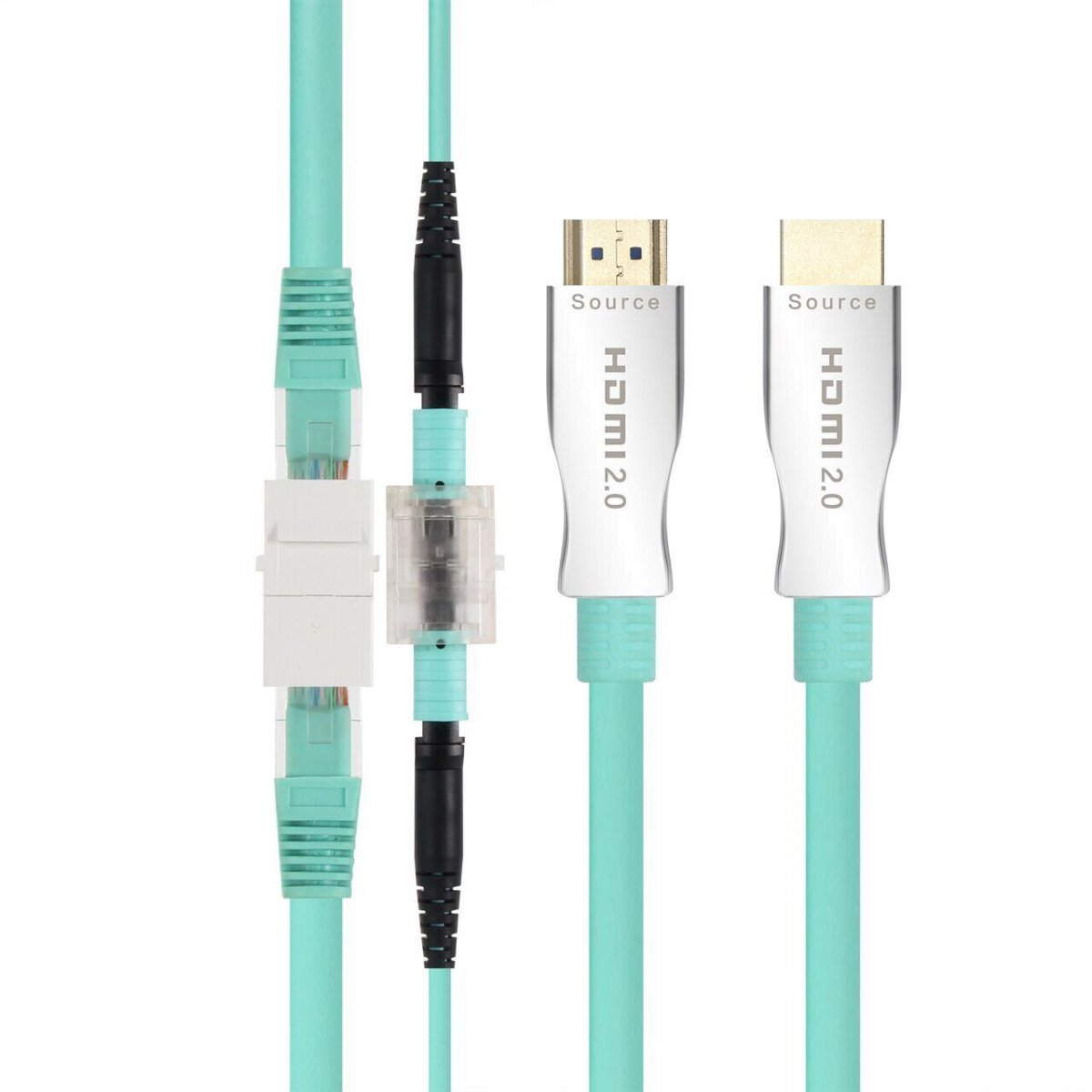 Сетевая Оптическая кабельная система HDMI2.0V VCOM 30M <D3745-30.0>