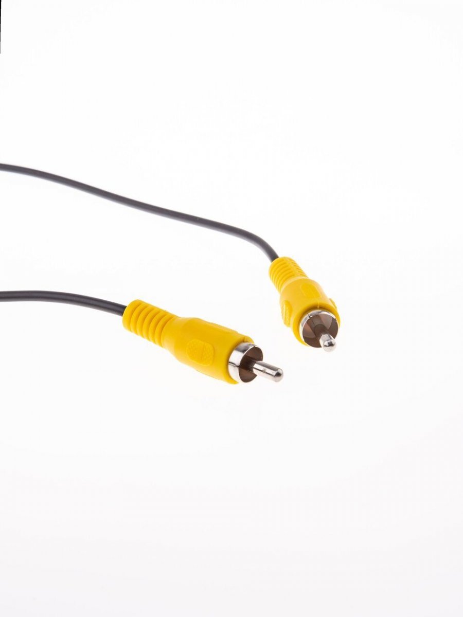 Кабель соединительный RCA (M) to RCA (M) черный 1.5m, Telecom