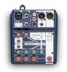 Аналоговый микшерный пульт малого формата Soundcraft Notepad-5
