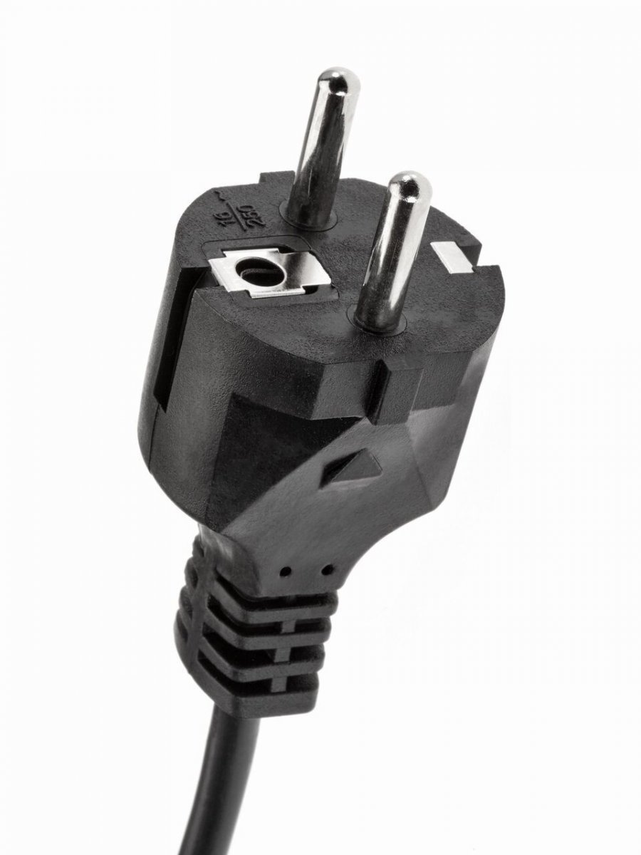 Кабель компьютер - розетка 220V (EURO) 3м, 3G 0,75mm медь , Telecom