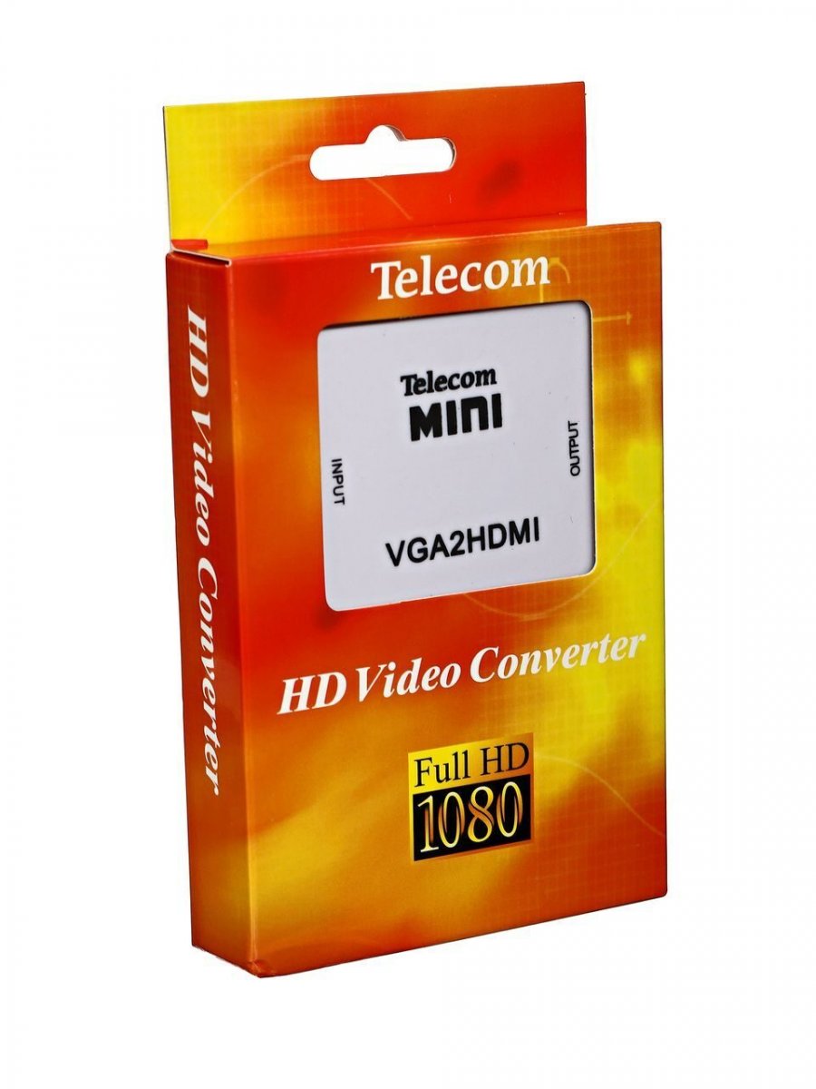 Конвертер VGA+аудио to HDMI Telecom