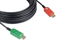 Активный оптический кабель HDMI для арендных и выставочных мероприятий, поддержка 4К 60 Гц (4:4:4), 100 м Kramer CRS-AOCH/CLR/60-328