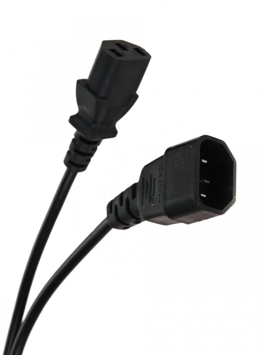 Кабель монитор - компьютер 1.8 м 220V (UPS -> устройство) 3G*0.5mm, iOpen (Aopen/Qust) <ACE001-1.8M>