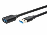Кабель удлинительный USB3.0 Am-Af 0.5m Telecom черный (TUS708-0.5M)
