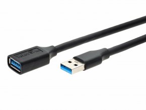 Кабель удлинительный USB3.0 Am-Af 0.5m Telecom черный (TUS708-0.5M)