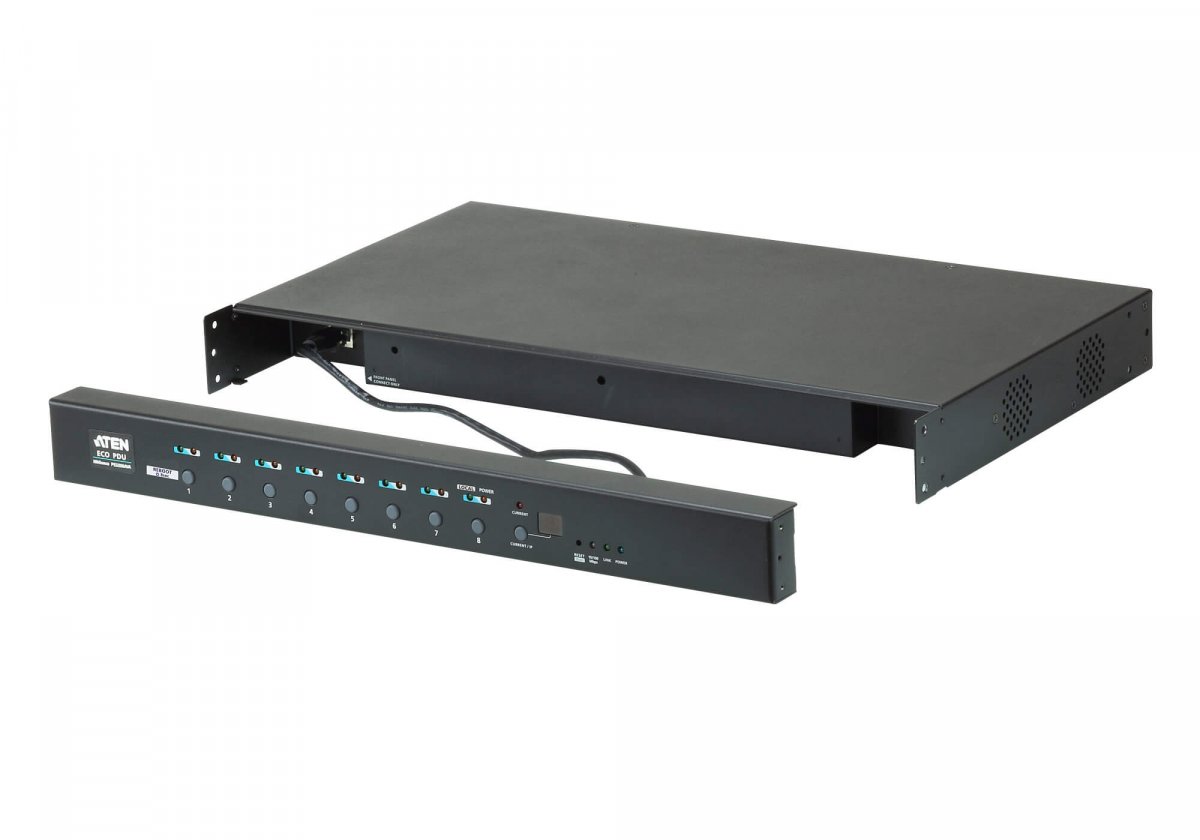 8-розеточный измеряющий&выключающий eco PDU Aten PE6208AV