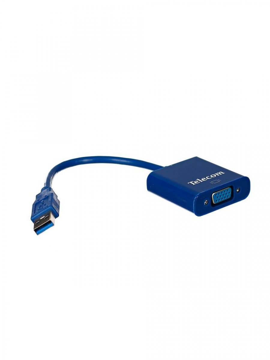 Адаптер USB 3.0 Am to VGA(f) Telecom <TA710>