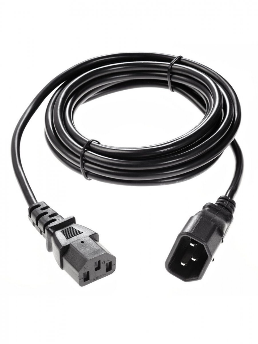 Кабель UPS to устройство 220V (IEC-320-C13/C14) 3m, 3G0,5mm медь , Telecom