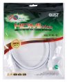Кабель HDMI 19M/M ver 2.0, 1.8М, белый  iOpen (Aopen/Qust) <ACG711DW-1.8M>