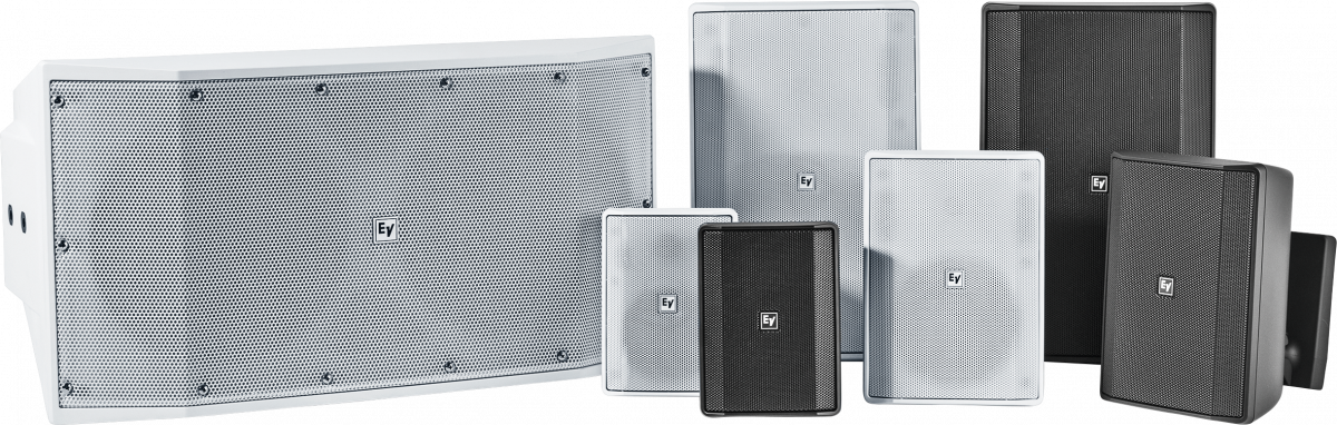 Настенная акустическая система ElectroVoice EVID-S5.2T (пара), встроенный трансформатор 70В/100В