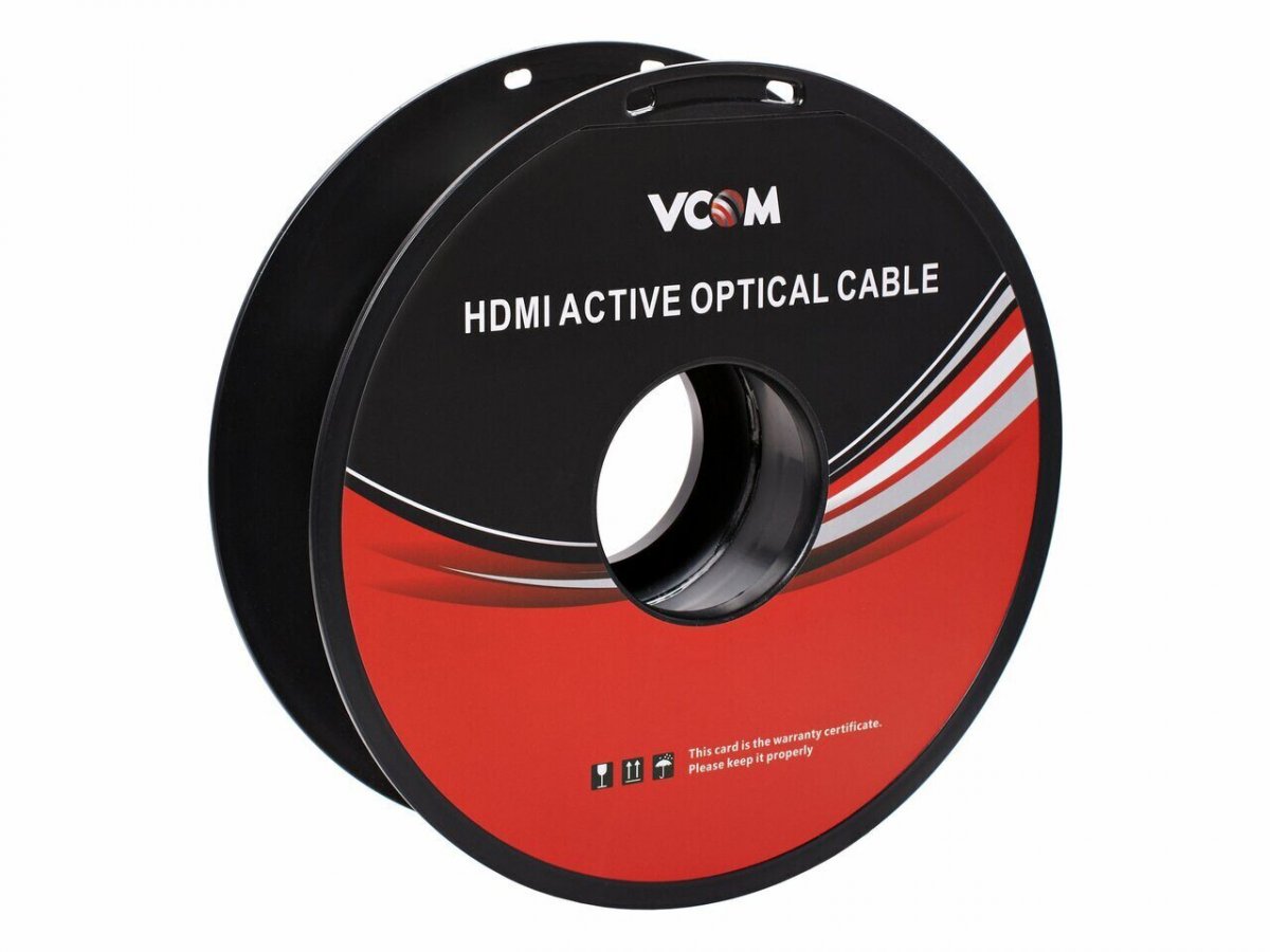 Активный оптический кабель HDMI 19M/M,ver. 2.0, 4K@60 Hz 20m VCOM D3742P-20M