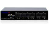 РоЕ-коммутатор TRASSIR  TR-NS1106-60-4POE