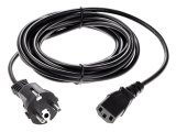 Кабель компьютер - розетка 5m 220V (Европейский стандарт)