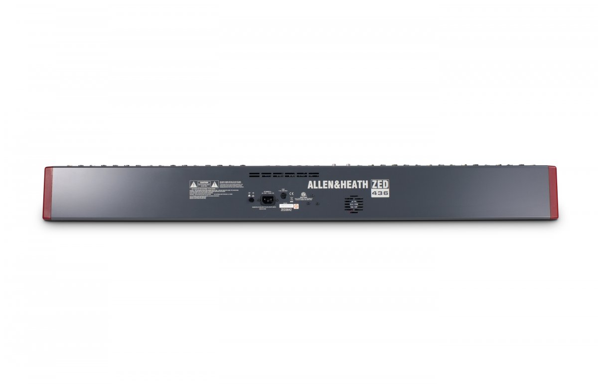 Универсальный аналоговый микшерный пульт для живого звука и записи Allen&Heath ZED-436