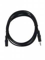 Кабель удлинительный VCOM 3.5 Jack (M) - 3.5 Jack (F), стерео, аудио, 1.8м