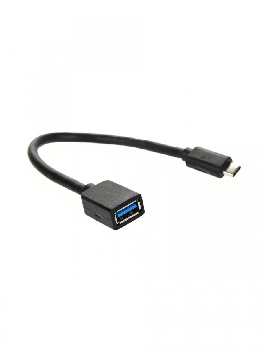Кабель-адаптер USB 3.1 Type-Cm to USB3.0 Af 1.5A, 5.0Gbps , 0,2m VCOM CU409