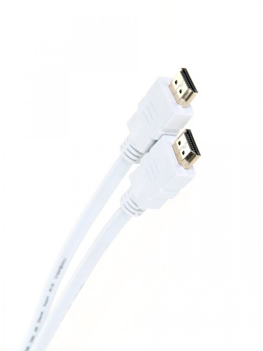 Кабель HDMI 19M/M ver 2.0, 1М, белый  iOpen (Aopen/Qust) <ACG711W-1M>