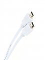 Кабель HDMI 19M/M ver 2.0, 1М, белый  iOpen (Aopen/Qust) <ACG711W-1M>
