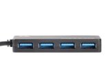 Хаб USB3.1 Type-CM --> 4*USB3.0 (F)
