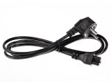 Кабель питания ноутбук 3-pin (угловая Евровилка) 3G*0.5mm2 1.8м, iOpen (Aopen/Qust) <ACE022-1.8M>