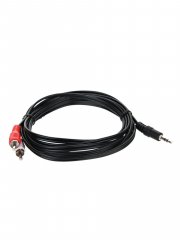 Кабель соединительный Telecom 3.5 Jack (M) - 2xRCA (M), стерео, аудио, 3м
