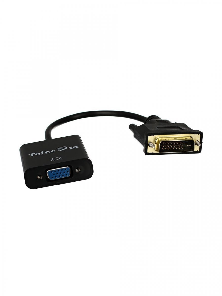 TELECOM TA491. Кабель-переходник DVI --> VGA