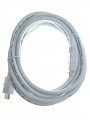 Кабель HDMI 19M/M 1.4V+3D/Ethernet iOpen (Aopen/Qust) <ACG511W-3M> 3m, белый