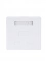 Розетка внешняя двойная RJ-45 (UTP) 5E кат., неэкранированная TV-COM <STV-2RJ45U>