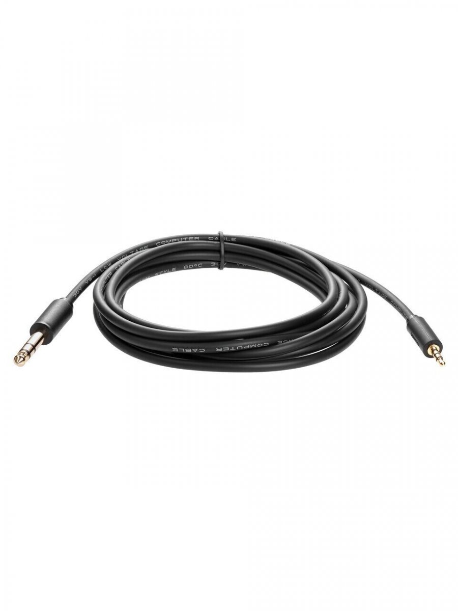 Кабель-адаптер  3.5ST(M)/6.35 ST(M), 3м, Telecom PRO <TAV6165-3M>