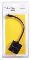 Кабель-переходник Mini DisplayPort (M) -> HDMI (F), 4K@60Hz, Telecom (TA6056)